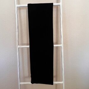 Black Velvet Scarf